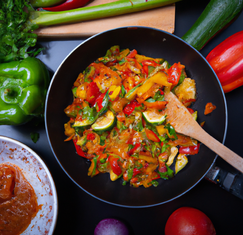 Schnelle Gemüsepfanne